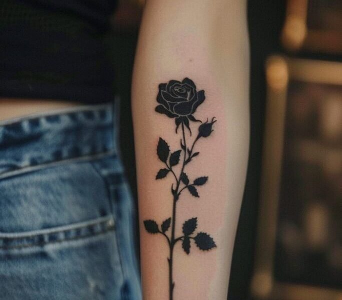 Black Rose Tattoo